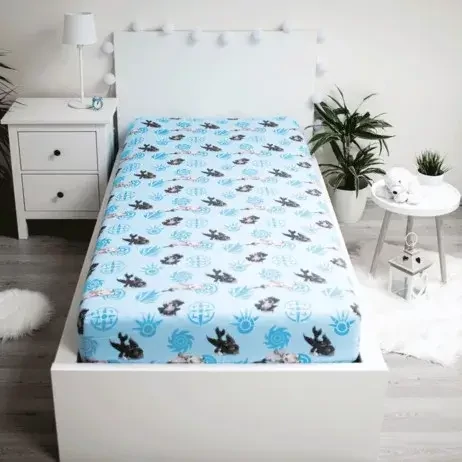 Így neveld a sárkányodat gumis lepedő 90x200 cm - Babies