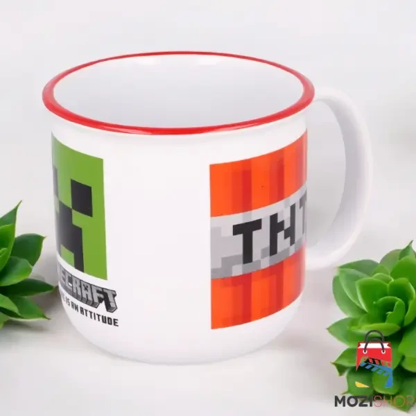 Minecraft kerámia bögre 400 ml
