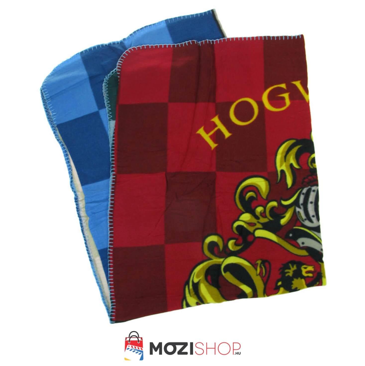 Harry Potter polár takaró, ágytakaró - Hogwarts logó