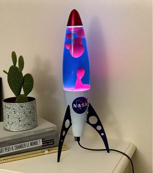 NASA retro Galaxy lávalámpa