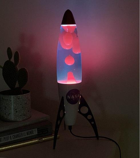 NASA retro Galaxy lávalámpa