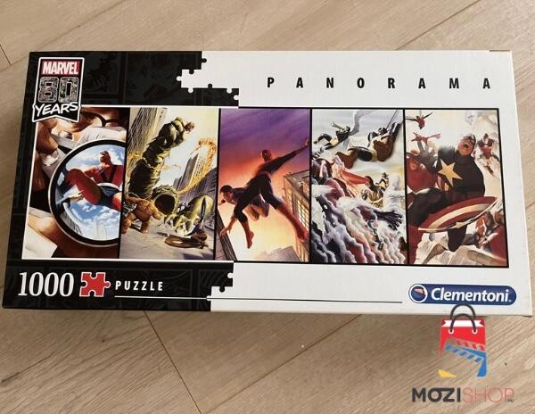 Marvel 80 Years panoráma puzzle - 1000 db-os