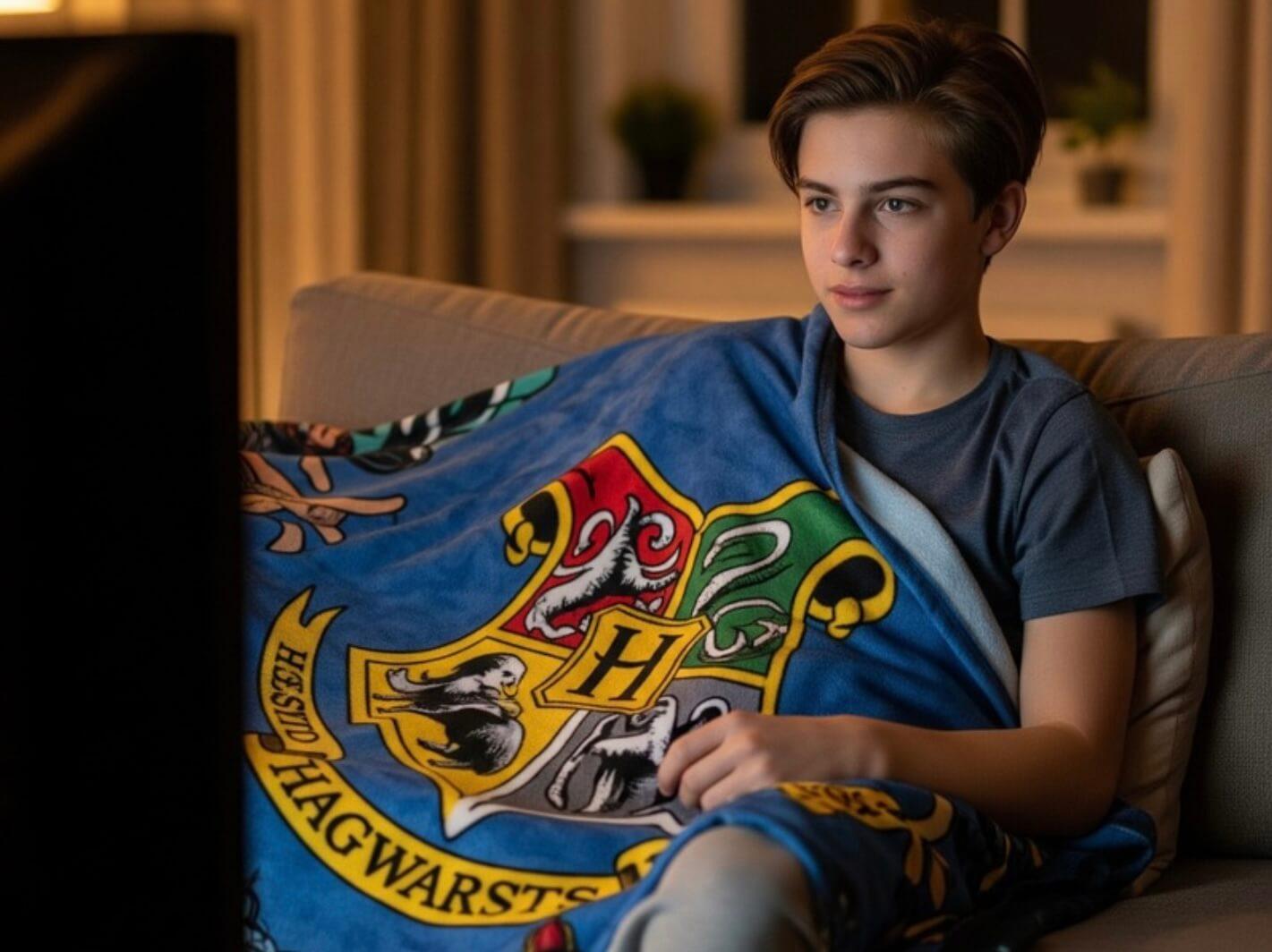 Harry Potter polár takaró